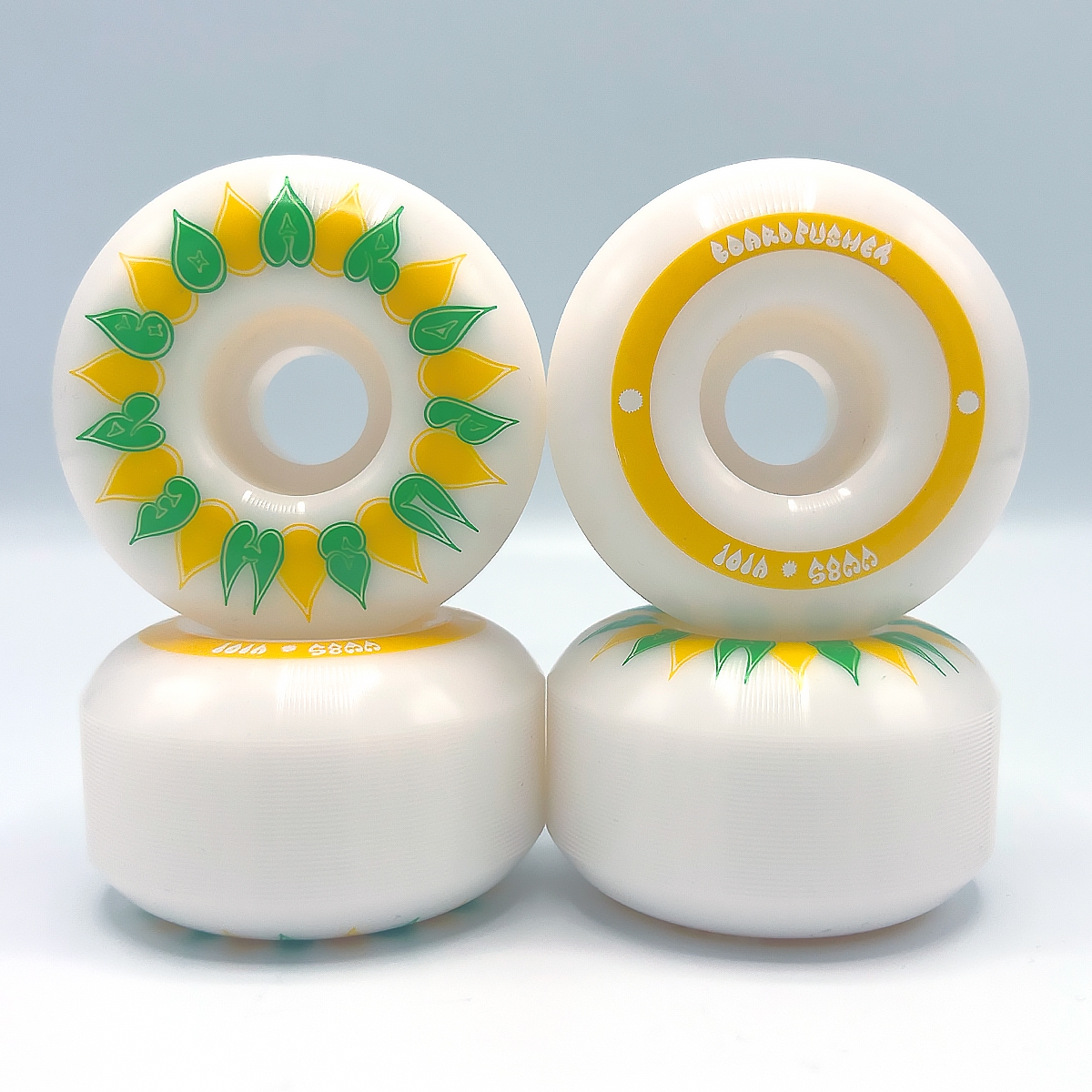  BoardPusher Flower Green Sun 58mm/101a