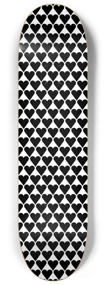 Black Heart Pattern