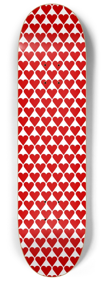 Red Heart Pattern