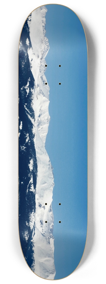 snowy mountains