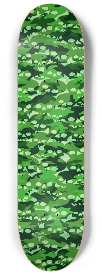 Green Skull Camouflage