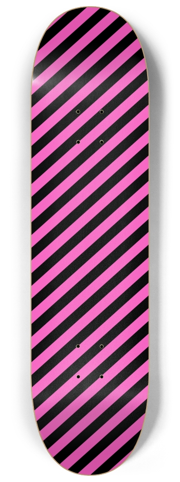 Pink Angled Stripes