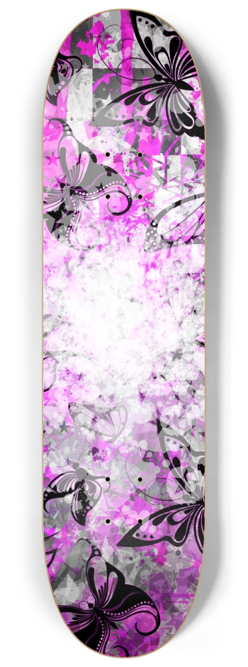 Pink Butterfly Graffiti