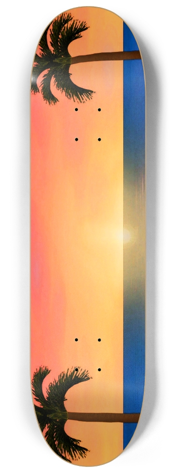 Sunset Beach Scene