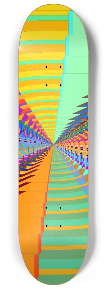 Abstract / Psychedelic Radial Pattern