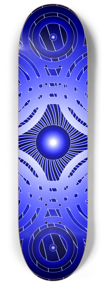 Blue Abstract Circles