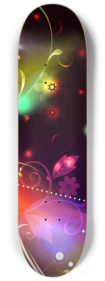 Glowing Flowers and Flourishes