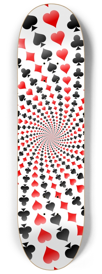 Card Suits Spiral / Vortex
