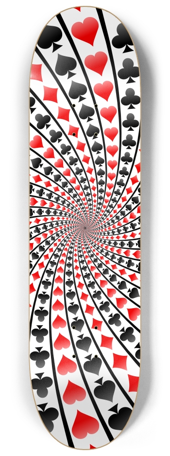 Card Suits Spiral / Vortex