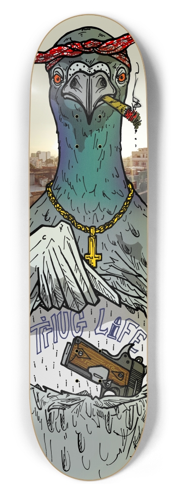 pigeon thug life