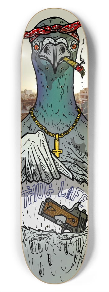 pigeon thug life