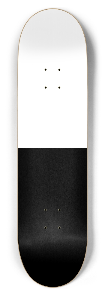 Split half black