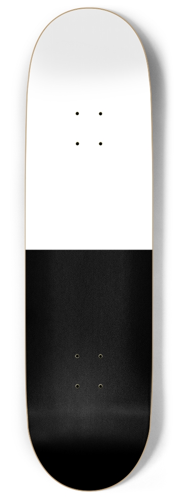 Split half black