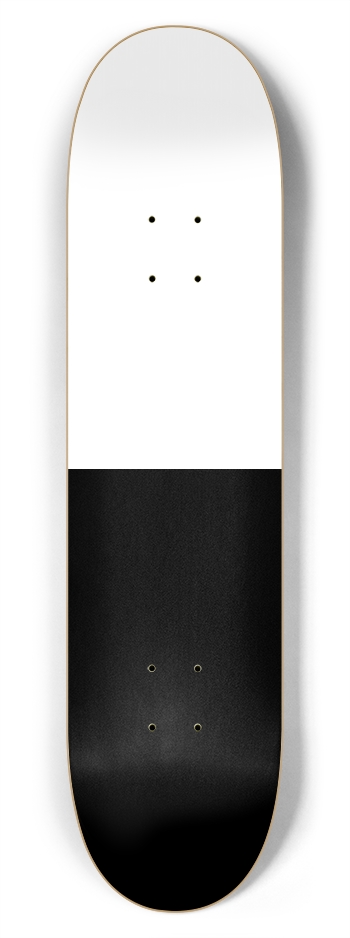 Split half black