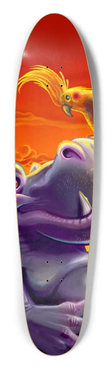 Hippo and Bird