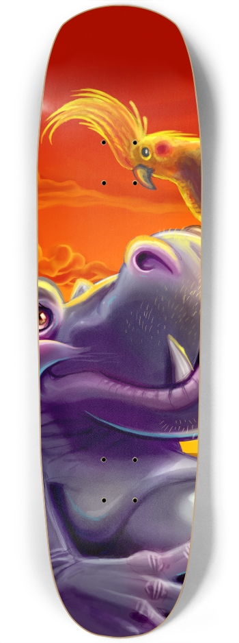 Hippo and Bird