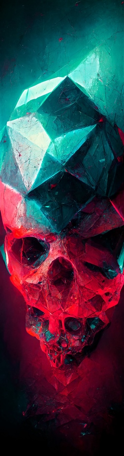 Bejeweled Skull