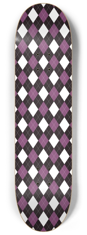 Purple Argyle