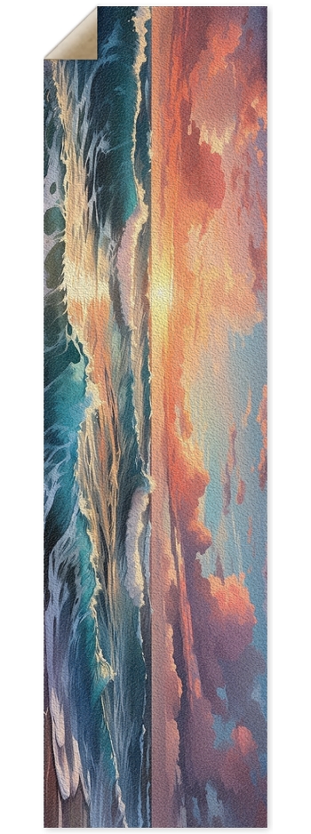 Watercolor Sunset 1