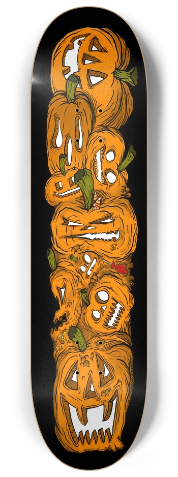 Stacked Jack-o'-lanterns