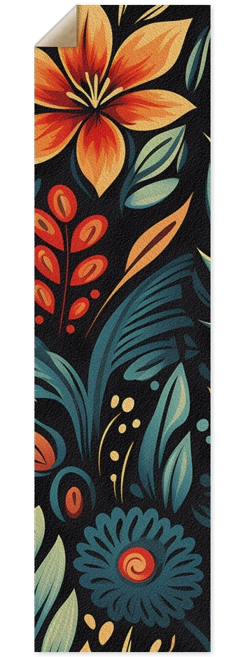 Graphic Floral Pattern