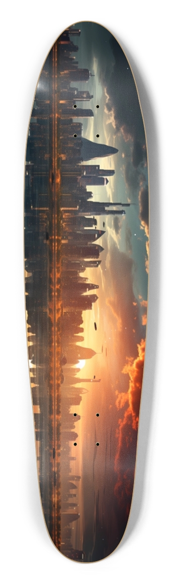 Futuristic City Skyline