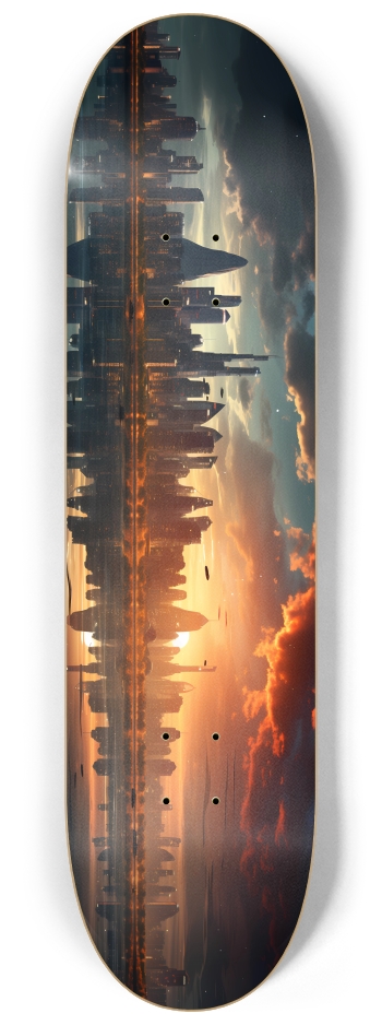 Futuristic City Skyline