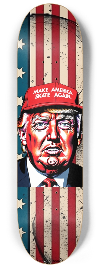 Make America Skate Again Trump