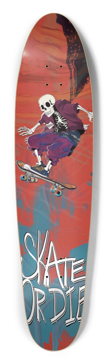 Skate or Die Skeleton