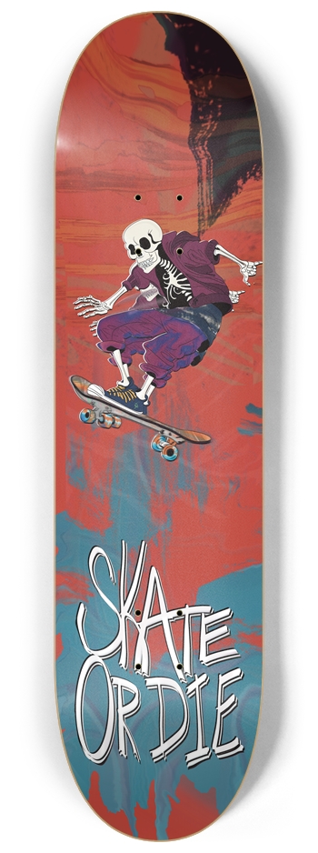 Skate or Die Skeleton