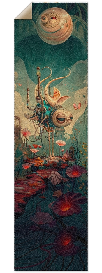 Robot animal in wonderland
