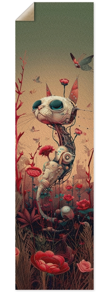 Robot space cat