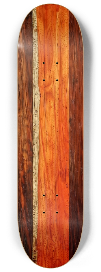 Vintage wood deck