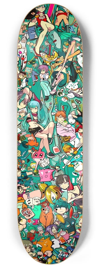 Anime stikers pattern