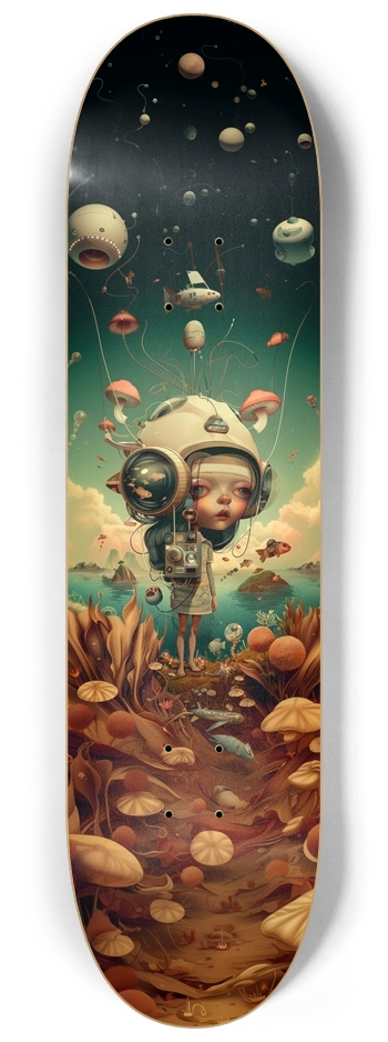 Bubble kid art illustration