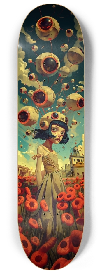 Anime space girl art illustration