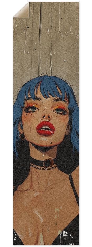 Sexy rock comic girl