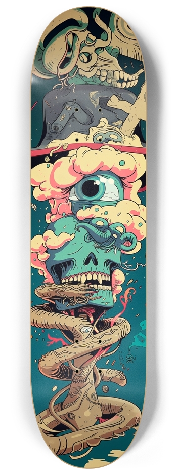 Rotten skull totem