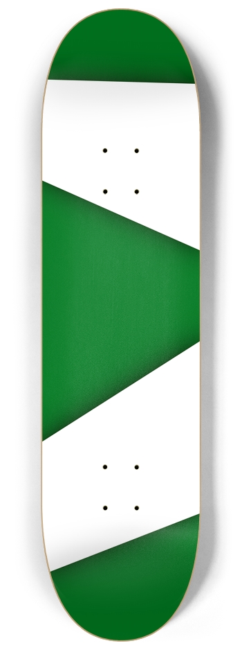 Green and White