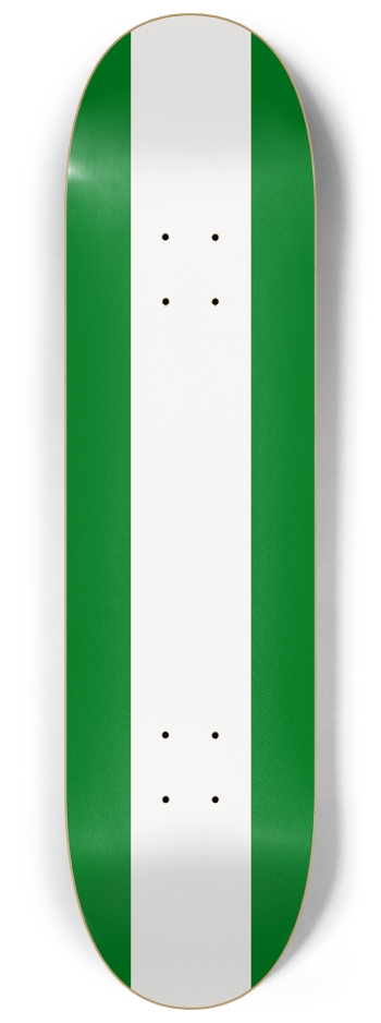 Whtie and Green