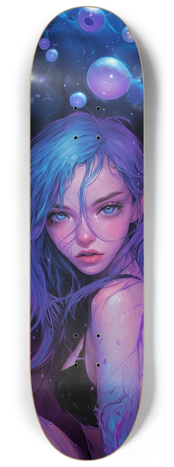 Cosmic blue girl