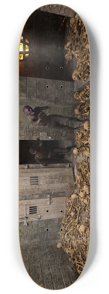 Zombies and skulls
