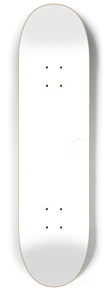 Skate and Surf Background White Transparent