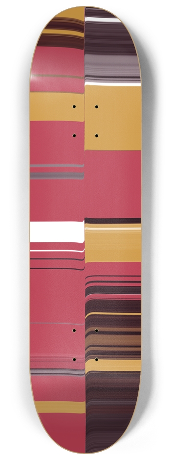 Striped Skateboard Bold and Rhythmic Background