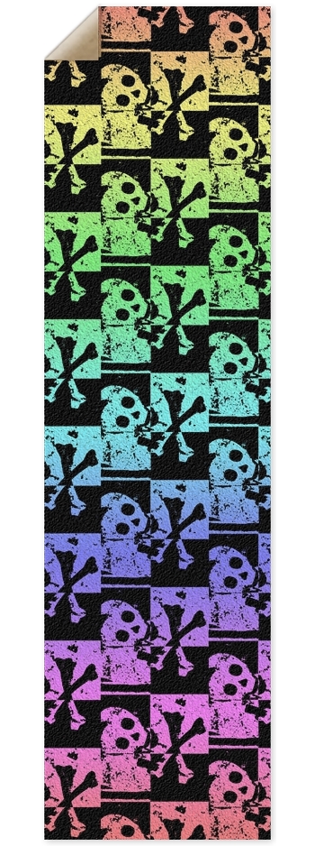Rainbow Skull Checkers