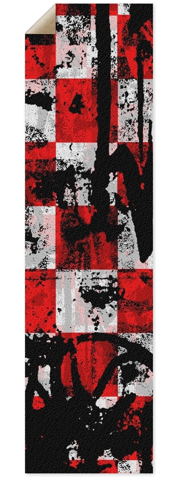 Red Checker Graffiti