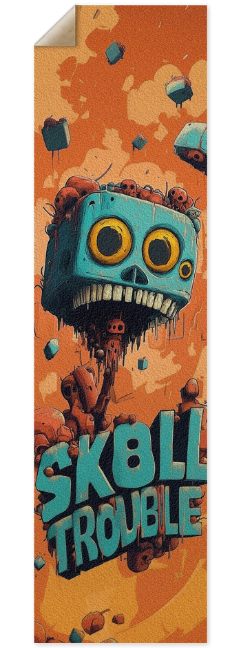 ROBOT SK8LL Trouble Deck