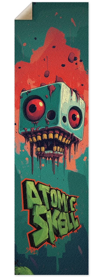 ATOMIK SK8LL Custom Deck