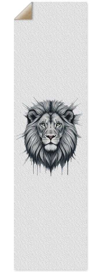 Lion Face Splash Background