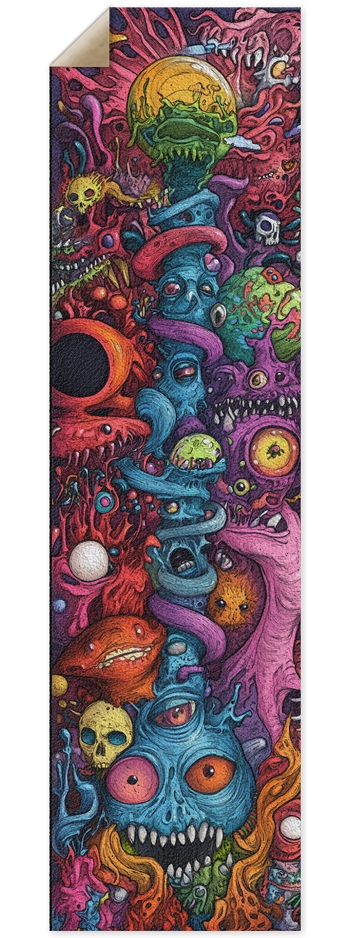 Mindscream custom Skateboard 